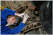 Steering and suspension service